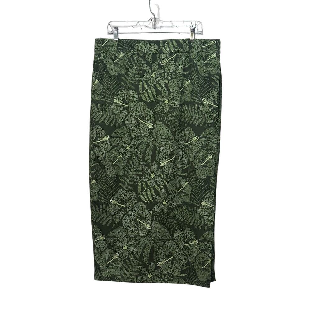 RIPSKIRT RIP SKIRT Hunter Hibiscus Lgth 4 Maxi Pockets XL Beach Resortwear Pool